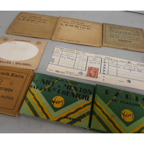 2099 - A collection of paper ephemera from the mid 1800s onwards