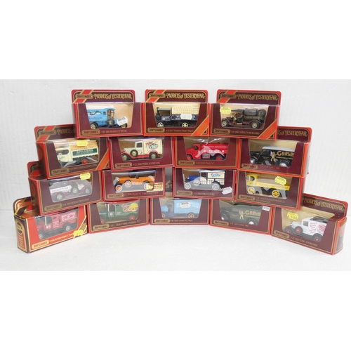 2100 - A large collection of die-cast model vehicles, forty-eight Matchbox Models of Yesteryear and eight C... 