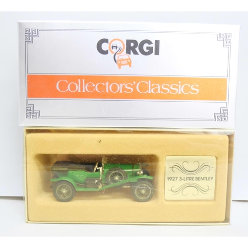 2103 - Seven Corgi die-cast model vehicles including Vintage Glory of Steam Sentinel and The Cumbrian Set, ... 