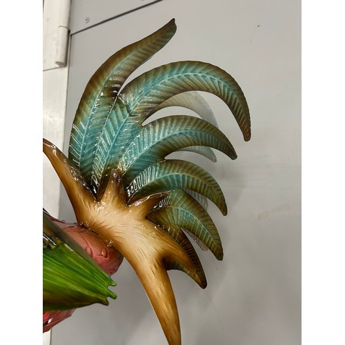 3177 - A metal cockerel decoration
