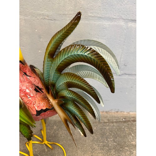 3189 - A metal cockerel decoration