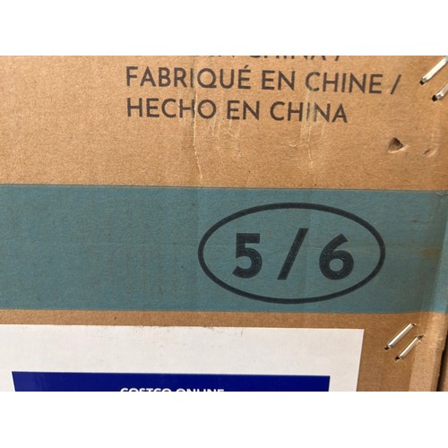 3190 - A Gilman Creek Wylder leather corner sofa (missing box 6/6, 2x box 1/1) original RRP £1833.33 + VAT,... 