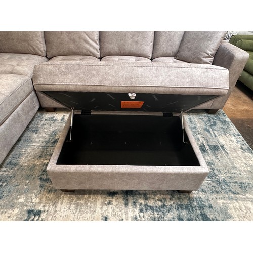 3157 - A Kylie corner sofa with storage ottoman, original RRP £1083.33 + VAT (4242-14) *This lot is subject... 