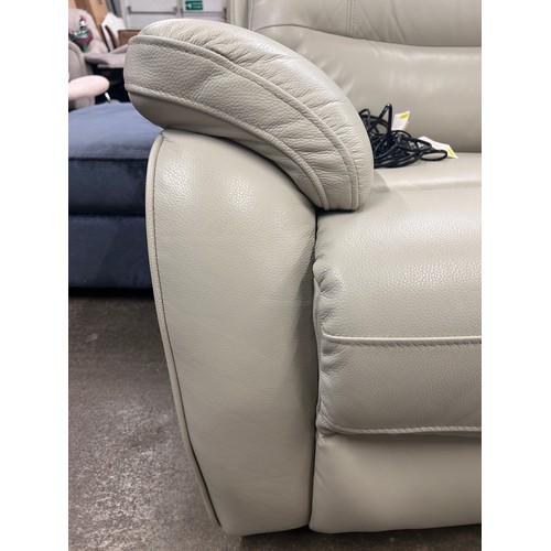3229 - A Fletcher light grey power reclining armchair , original RRP £624.99 + VAT (4239-14) (missing power... 