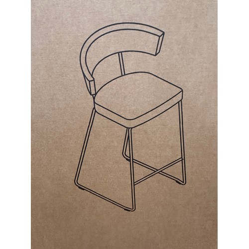 3230 - A Milan square bar table set and two bars tools (boxed)