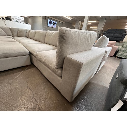 3167 - A Lowell 8 piece sectional modular sofa, original RRP £1916.66 + VAT (4242-19) *This lot is subject ... 