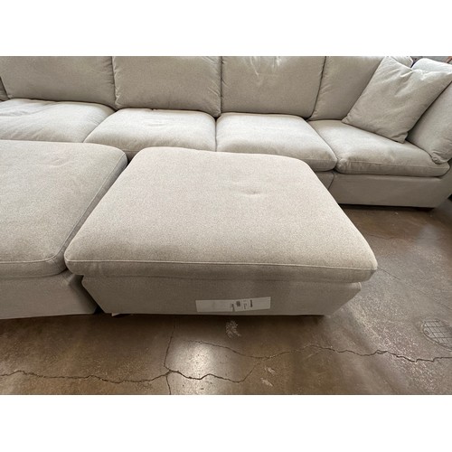 3167 - A Lowell 8 piece sectional modular sofa, original RRP £1916.66 + VAT (4242-19) *This lot is subject ... 