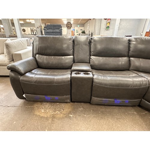 3168 - A Gilman Creek Wylder leather corner sofa, original RRP £1833.33 + VAT (4242-37) *This lot is subjec... 