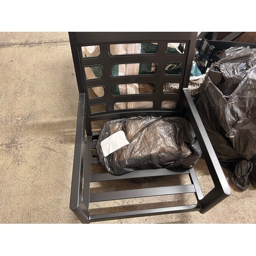 3244 - An Agio Formia 7 piece cushioned dining set, original RRP £1416.66 + VAT, unchecked (4240-2) *This l... 