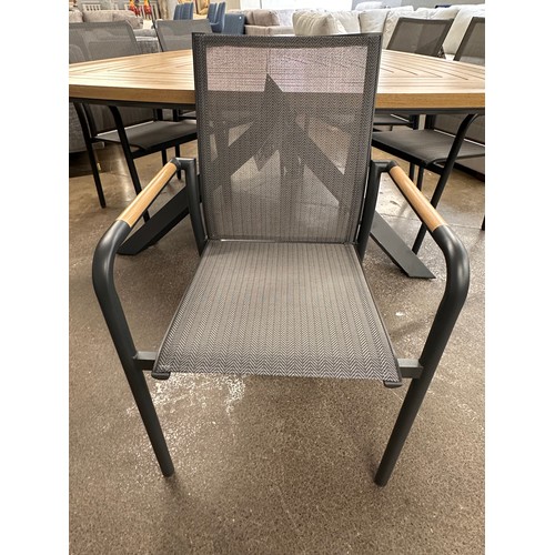 3171 - A Pro Loisirs Ferrone 7 piece triangular dining set, original RRP £708.33 + VAT (4242-20) *This lot ... 