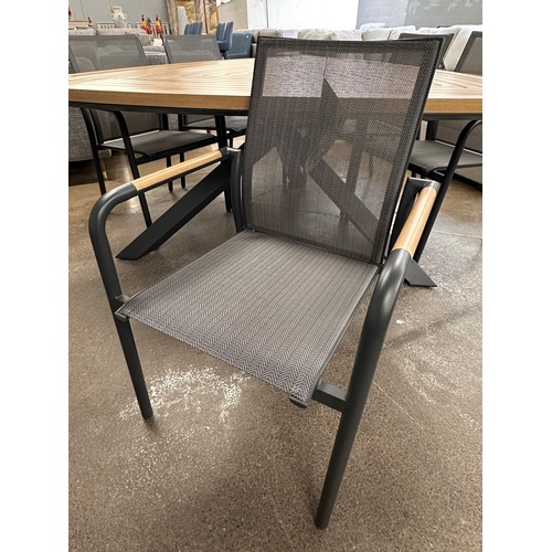 3171 - A Pro Loisirs Ferrone 7 piece triangular dining set, original RRP £708.33 + VAT (4242-20) *This lot ... 