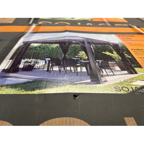 3263 - A Sojag Kiruna 10x12 gazebo, (2x box 2 of 2) original RRP £1249.99 + VAT, boxed and unchecked (4240-... 