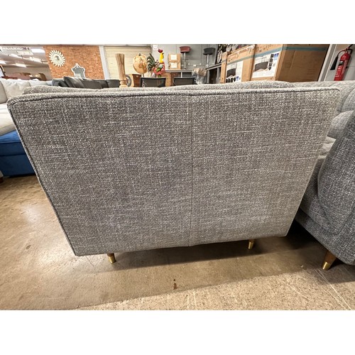 3173 - An Isla 2.5 seater ash grey fabric sofa, original RRP £749.99 + VAT (4242-9) *This lot is subject to... 