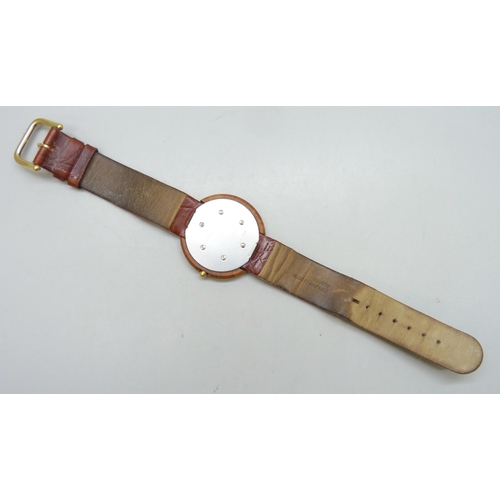 7300 - A Tissot wood watch, 39mm including crown