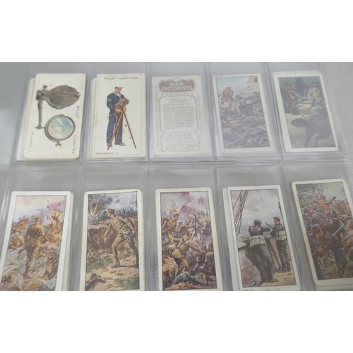Military themed cigarette cards, Wills (Australian Issues), VC Heroes,  Types of Commonwealth Militar