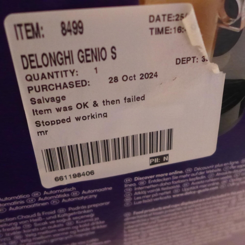 6021 - De'Longhi Dolce Gusto coffee machine, (369-333) *This lot is subject to VAT