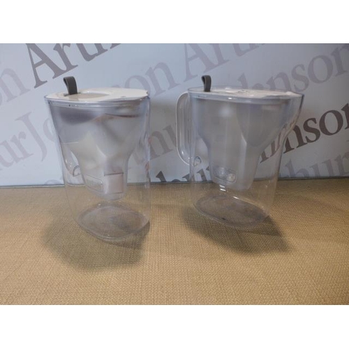 6022 - Two Brita Maxtra XL style jugs and a Birdrock hook rail, (369-349,350,356) *This lot is subject to V... 