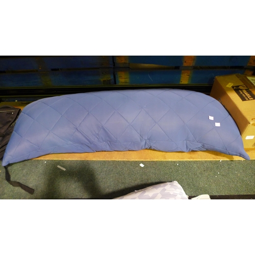 6053 - Allied Home cooling body pillow and a  Downlite soft pillow, (369-363,364) *This lot is subject to V... 
