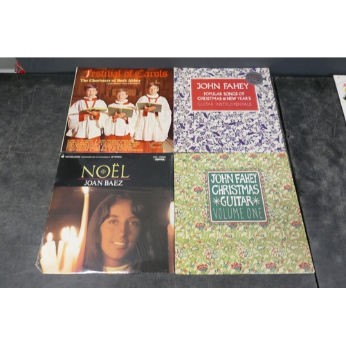 5001 - A quantity of assorted Christmas music including 8 records and 19 CDs. Records include Andy Williams... 