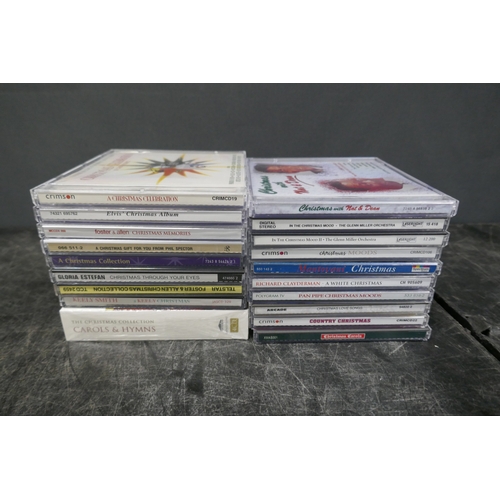 5001 - A quantity of assorted Christmas music including 8 records and 19 CDs. Records include Andy Williams... 