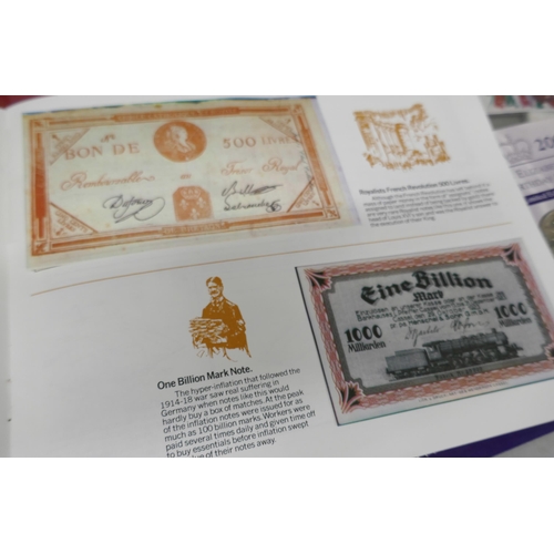 2069 - A large collection of coins, banknotes, etc.