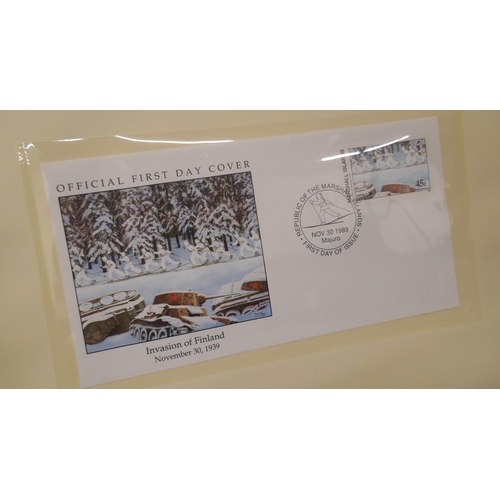 2070 - Stamps; The History of World War II in postage stamps, 1939 to 1940, Invasion of Poland to Battle of... 