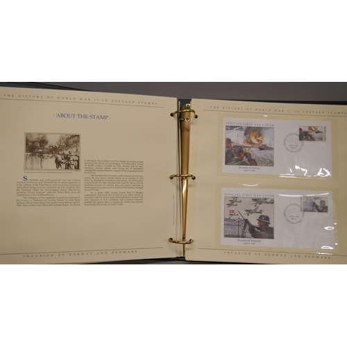 2070 - Stamps; The History of World War II in postage stamps, 1939 to 1940, Invasion of Poland to Battle of... 