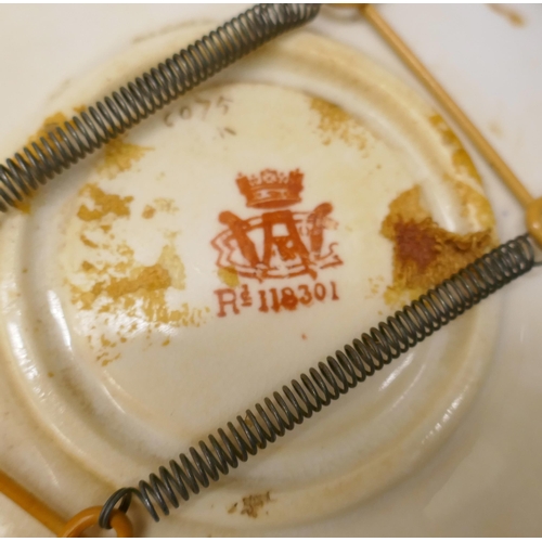 2080 - A collection of 19th century porcelain comprising of four Wileman & Co Foley Imari saucers Rd No 118... 