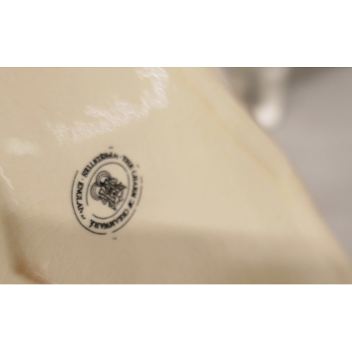 2084 - A Beswick Jack Russell terrier, a/f, a Beswick pig, three other pig figures and another dog figure