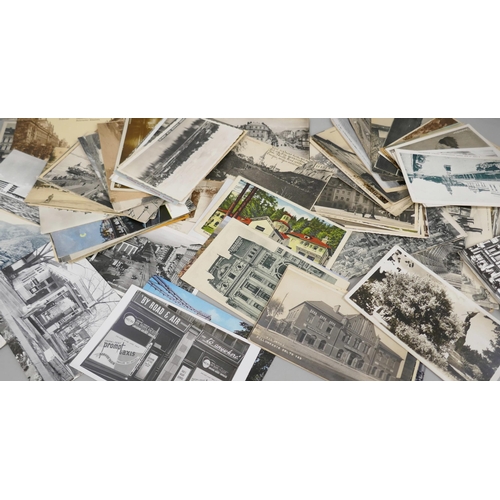 2096 - Postcards; a box of postcards, vintage to modern