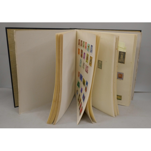 2097 - Stamps; mainly used collection on leaves, Australia, Australian States and New Zealand and  other Pa... 