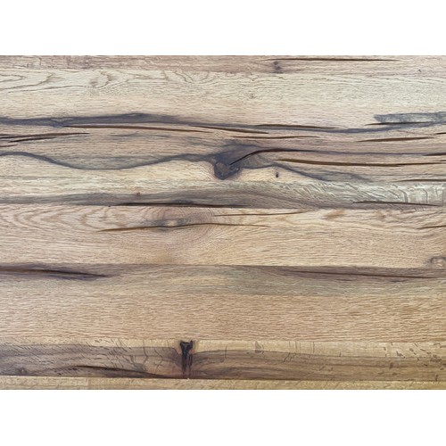 3181 - A solid oak two door three drawer sideboard