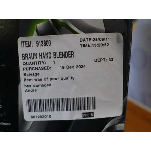 6059 - Braun hand blender (370-176) *This lot is subject to VAT