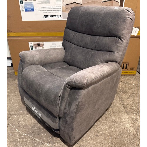 3194 - A Felix stone fabric swivel reclining armchair, original RRP £316.66 + VAT (4245-10) *This lot is su... 