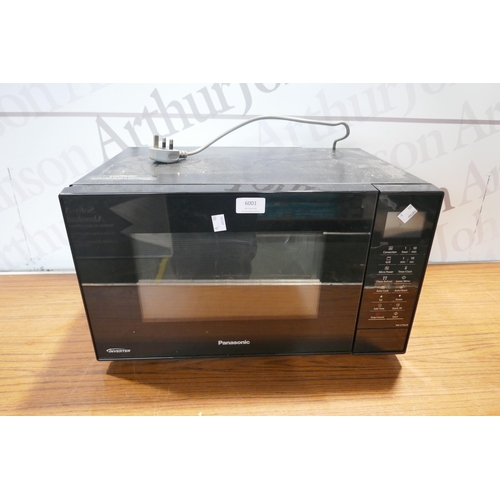 6001 - Panasonic combi microwave (requires attention), original RRP £164.99 + VAT (370-81) *This lot is sub... 