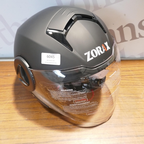 6045 - Zoraz motorcycle helmet with visor (AM4) *This lot is subject to VAT