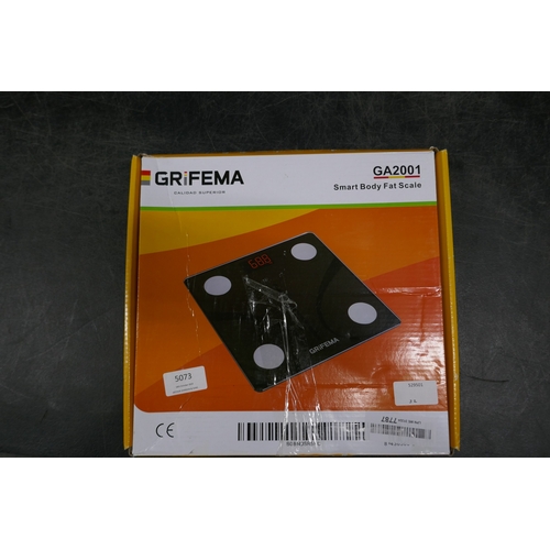 5091 - A Grifema GA2001 Smart Body fat scale (21731-32) *This lot is subject to VAT