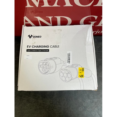 5114 - A Goneo 10m DE-B32A type 2 male to type 2 female EV charging cable (21731-44) *This lot is subject t... 