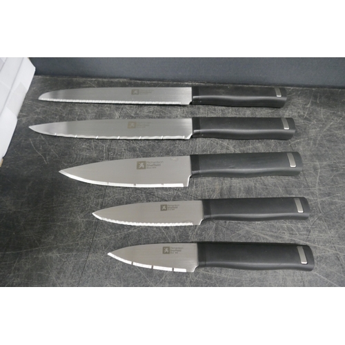 5072 - Ten boxes of five Richardson Sheffield assorted kitchen knives - unused