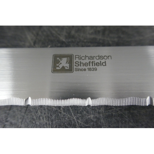5072 - Ten boxes of five Richardson Sheffield assorted kitchen knives - unused