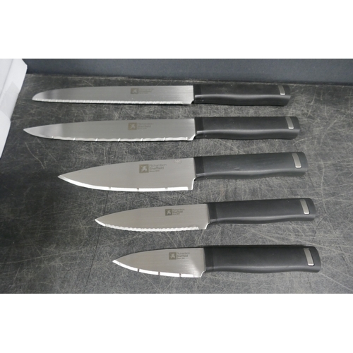 5073 - Ten boxes of five Richardson Sheffield assorted kitchen knives - unused