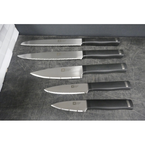5076 - Ten boxes of five Richardson Sheffield assorted kitchen knives - unused
