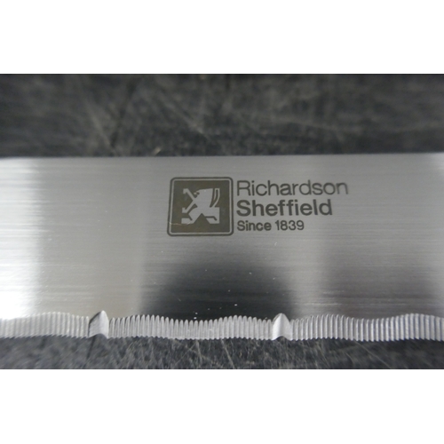 5077 - Ten boxes of five Richardson Sheffield assorted kitchen knives - unused