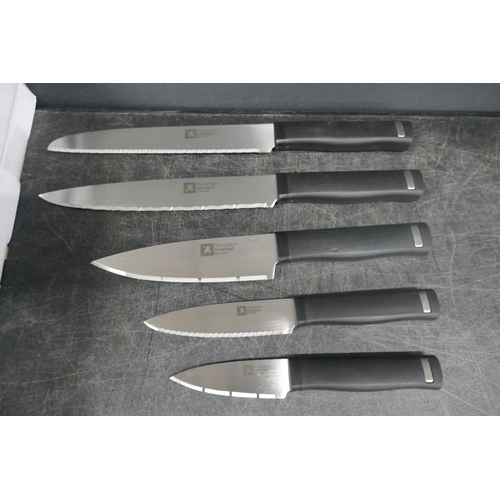 5078 - Ten boxes of five Richardson Sheffield assorted kitchen knives - unused
