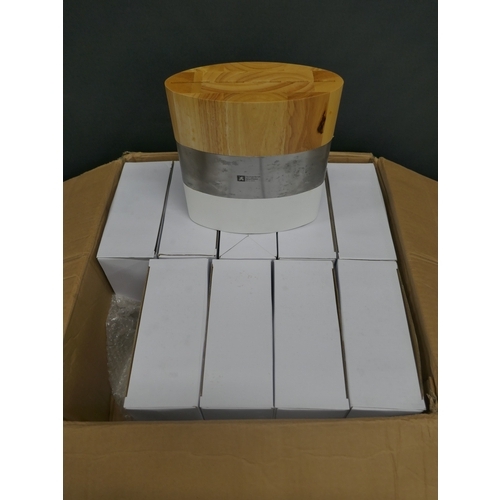 5102 - A box of ten Richardson Sheffield wood and metal knife blocks, boxed and unused