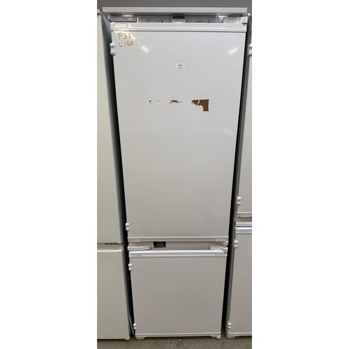 4006 - Beko 70/30 integrated fridge freezer - frost free (556-160) *This lot is subject to VAT