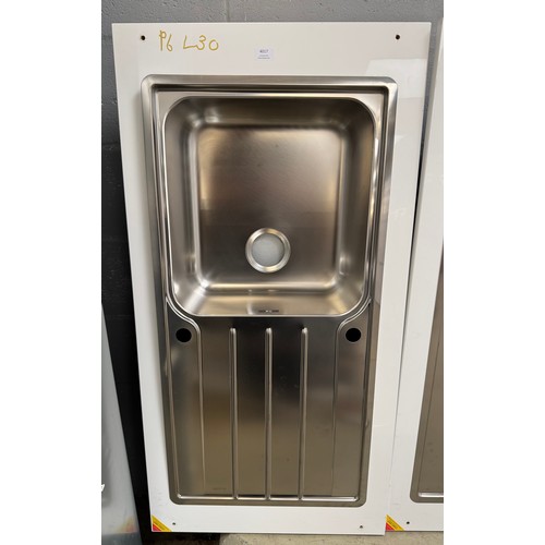 4017 - Blanco 1.5 sink with drainer (556-30) *This lot is subject to VAT