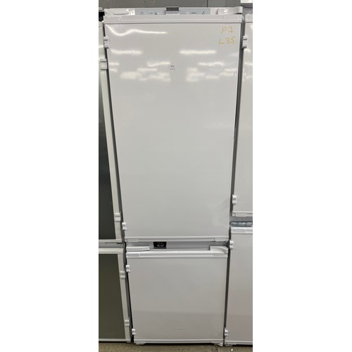 4021 - Beko 70/30 integrated fridge freezer - frost free (556-35) *This lot is subject to VAT