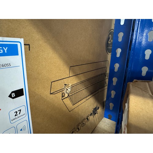 4026 - Two CDA canopy hoods and a Matrix chimney hood (556-13,36,38) *This lot is subject to VAT