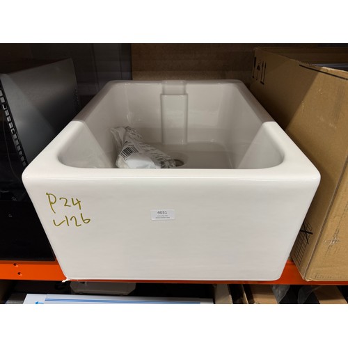4031 - Blanco ceramic sink (556-126) *This lot is subject to VAT